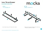 Предварительный просмотр 7 страницы Mocka Inca Three Drawer Assembly Instructions Manual