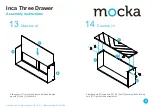 Предварительный просмотр 8 страницы Mocka Inca Three Drawer Assembly Instructions Manual