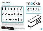 Mocka Jack Buffet Assembly Instructions Manual предпросмотр