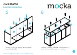 Предварительный просмотр 4 страницы Mocka Jack Buffet Assembly Instructions Manual