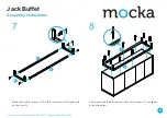 Предварительный просмотр 5 страницы Mocka Jack Buffet Assembly Instructions Manual