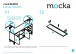 Предварительный просмотр 7 страницы Mocka Jack Buffet Assembly Instructions Manual