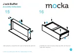 Предварительный просмотр 9 страницы Mocka Jack Buffet Assembly Instructions Manual