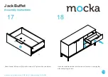 Предварительный просмотр 10 страницы Mocka Jack Buffet Assembly Instructions Manual