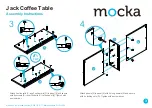 Preview for 3 page of Mocka Jack Coffee Table Assembly Instructions Manual