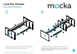 Предварительный просмотр 4 страницы Mocka Jack Six Drawer Assembly Instructions Manual