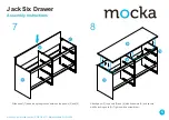 Предварительный просмотр 5 страницы Mocka Jack Six Drawer Assembly Instructions Manual