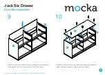 Предварительный просмотр 6 страницы Mocka Jack Six Drawer Assembly Instructions Manual