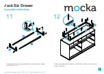 Предварительный просмотр 7 страницы Mocka Jack Six Drawer Assembly Instructions Manual