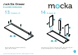 Предварительный просмотр 8 страницы Mocka Jack Six Drawer Assembly Instructions Manual