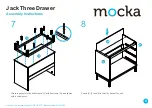 Preview for 5 page of Mocka Jack Three Drawer Assembly Instructions Manual