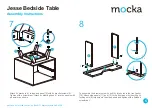 Preview for 5 page of Mocka Jesse Bedside Table Assembly Instructions Manual