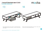 Предварительный просмотр 8 страницы Mocka Jesse Entertainment Unit Assembly Instructions Manual