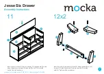 Предварительный просмотр 7 страницы Mocka Jesse Six Drawer Assembly Instructions Manual