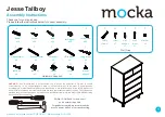 Preview for 1 page of Mocka Jesse Tallboy Assembly Instructions Manual