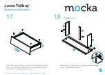 Preview for 10 page of Mocka Jesse Tallboy Assembly Instructions Manual