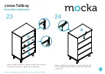 Preview for 13 page of Mocka Jesse Tallboy Assembly Instructions Manual