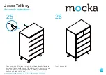 Preview for 14 page of Mocka Jesse Tallboy Assembly Instructions Manual