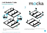 Предварительный просмотр 3 страницы Mocka Jolt Bedside Assembly Instructions Manual