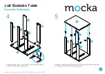 Предварительный просмотр 4 страницы Mocka Jolt Bedside Assembly Instructions Manual