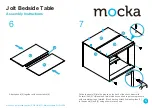 Предварительный просмотр 5 страницы Mocka Jolt Bedside Assembly Instructions Manual