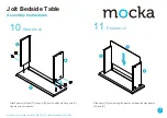 Предварительный просмотр 7 страницы Mocka Jolt Bedside Assembly Instructions Manual