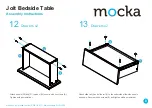 Предварительный просмотр 8 страницы Mocka Jolt Bedside Assembly Instructions Manual