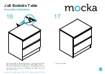 Предварительный просмотр 10 страницы Mocka Jolt Bedside Assembly Instructions Manual