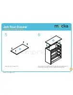 Предварительный просмотр 4 страницы Mocka Jolt Four Drawer Assembly Instructions Manual