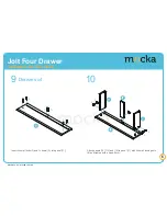 Предварительный просмотр 6 страницы Mocka Jolt Four Drawer Assembly Instructions Manual