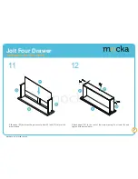 Предварительный просмотр 7 страницы Mocka Jolt Four Drawer Assembly Instructions Manual