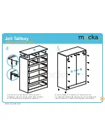 Preview for 4 page of Mocka Jolt Tallboy Assembly Instructions Manual