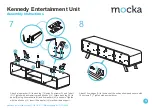 Предварительный просмотр 5 страницы Mocka Kennedy Entertainment Unit Assembly Instructions Manual