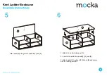 Предварительный просмотр 4 страницы Mocka Kent Ladder Bookcase Assembly Instructions Manual