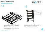 Предварительный просмотр 7 страницы Mocka Kent Ladder Bookcase Assembly Instructions Manual