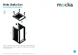 Preview for 3 page of Mocka Kids Dolls Cot Assembly Instructions