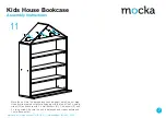 Предварительный просмотр 7 страницы Mocka Kids House Bookcase Assembly Instructions Manual