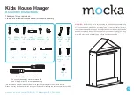 Предварительный просмотр 1 страницы Mocka Kids House Hanger Assembly Instructions Manual