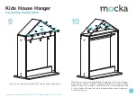 Предварительный просмотр 6 страницы Mocka Kids House Hanger Assembly Instructions Manual