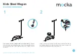 Preview for 2 page of Mocka Kids Steel Wagon Assembly Instructions