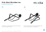 Предварительный просмотр 3 страницы Mocka Kids Steel Wheelbarrow Assembly Instructions