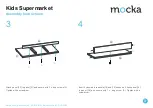 Preview for 3 page of Mocka Kids Supemarket Assembly Instructions Manual