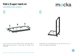 Preview for 4 page of Mocka Kids Supemarket Assembly Instructions Manual