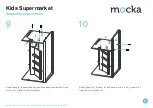 Preview for 6 page of Mocka Kids Supemarket Assembly Instructions Manual