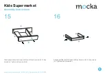 Preview for 9 page of Mocka Kids Supemarket Assembly Instructions Manual