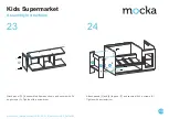 Preview for 13 page of Mocka Kids Supemarket Assembly Instructions Manual