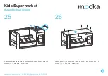 Preview for 14 page of Mocka Kids Supemarket Assembly Instructions Manual