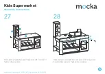 Preview for 15 page of Mocka Kids Supemarket Assembly Instructions Manual