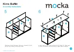 Preview for 4 page of Mocka Kirra Buffet Assembly Instructions Manual