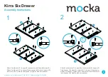 Предварительный просмотр 2 страницы Mocka Kirra Six Drawer Assembly Instructions Manual